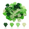 80Pcs 4 Colors Autumn Theme Transparent Frosted Acrylic Pendants SACR-YW0001-58-1