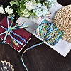 6 Colors Raffia Paper Cords OCOR-WH0063-110D-3