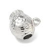 Brass Micro Pave Clear Cubic Zirconia Pendants KK-I476-04P-2