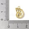 Brass Micro Pave Cubic Zirconia Pendants X-KK-P290-48G-3