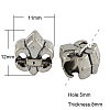 Tibetan Style Alloy European Beads MPDL-4928-S-LF-1