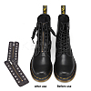PU Leather Lace-in Boot Zipper Inserts DIY-WH0043-51AB-02-3