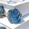Natural Labradorite Carved Healing Rose Figurines PW-WG99358-01-3
