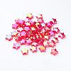 Eco-Friendly Transparent Acrylic Beads PL556-8-2
