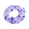 Dyed Natural White Jade Beads Strands G-T140-4mm-A09-3