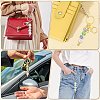 4Pcs 2 Colors Alloy Bar Beadable Keychain for Jewelry Making DIY Crafts KEYC-CJ0001-08-7
