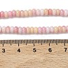 Ombre Effect Dyed Glass Beads Strands GLAA-C043-01F-4