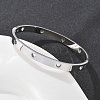 Hollow Heart 304 Stainless Steel Bangles for Women BJEW-Z092-11P-1