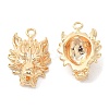 Brass Pendants KK-G468-62G-1