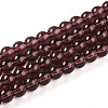 Transparent Glass Beads Strands GLAA-T032-T6mm-19-1