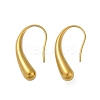 304 Stainless Steel Teardrop Dangle Earrings X-EJEW-S272-06G-4
