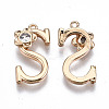 Brass Pendants KK-Q768-001G-S-2