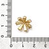 Brass Micro Pave Cubic Zirconia Pendant Bails KK-Q035-01G-3