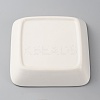 Square Porcelain Jewelry Plate AJEW-WH0033-92B-2