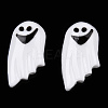 Halloween Opaque Resin Cabochons RESI-T055-07-3