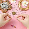 240Pcs 12 Colors Brass Grade A Rhinestone Spacer Beads KK-YW0002-34S-5