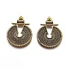 Tibetan Style Alloy Big Pendants LS-TIBEP-G019-08AG-2