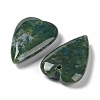 Natural Indian Agate Pendants G-D087-02E-2