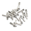 100Pcs Alloy Silverware Miniature Ornaments LS-PW-WGF7D5F-05-1