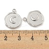 Non-Tarnish 304 Stainless Steel Charms STAS-A099-05P-3