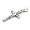 316 Surgical Stainless Steel Pendants STAS-A123-13AS-2