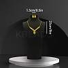 Brass Pendant Necklaces & Stud Earrings for Women FS-WGBE006-01-4
