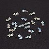 Resin Rose Flower Nail Art Charms MRMJ-WH0079-15-1