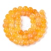 Dyed Natural White Jade Beads Strands G-T138-8mm-210-34-2