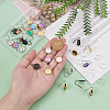DIY Blank Dome 304 Stainless Steel Dangle Earrings Making Finding Kits DIY-AN0001-08-3