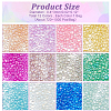   12 Bags 12 Colors Glass Beads GLAA-PH0002-53-2