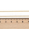 Long-Lasting Plated Brass Cable Chain Necklaces X-NJEW-K112-10G-NF-4