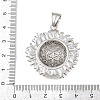 304 Stainless Steel Pendants STAS-K316-02P-3
