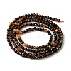 Natural Tiger Eye Bead Strands G-L629-B02-2mm-3