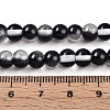 Baking Paint Transparent Glass Beads Strands DGLA-N011-6mm-10-4