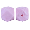 Octagon Food Grade Silicone Beads PW-WG43860-55-1
