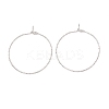 316 Surgical Stainless Steel Hoop Earrings Findings STAS-D183-02P-02-1
