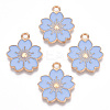 Alloy Enamel Pendants ENAM-S121-115E-1