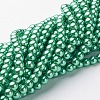 Glass Pearl Beads Strands HY-6D-B64-3