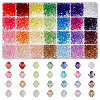 3640Pcs 28 Colors Transparent Acrylic Beads OACR-PH0004-62-1