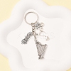 Music Theme Alloy Keychain KEYC-FS00029-02-2
