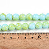 Baking Paint Glass Beads Strands DGLA-N003-10mm-C04-5