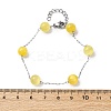 304 Stainless Steel Cable Chain Bracelets BJEW-C094-01P-03-5