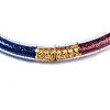 PVC Plastic Buddhist Bangle Sets BJEW-T008-13-4