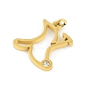 304 Stainless Steel Pendants STAS-R137-01G-X-2