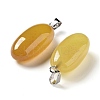 Natural Agate Dyed Pendants G-Q016-03C-2