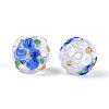 Handmade Lampwork Beads Strands LAMP-N021-015A-16-4