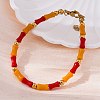 304 Stainless Steel Bracelets for Women BJEW-M056-07G-6