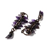 Natural Amethyst Big Pendants G-D483-03R-01-2