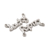 Non-Tarnish 304 Stainless Steel Pendants STAS-F284-11P-3