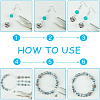 Brass & Alloy Beads Kits KK-NB0001-25AS-4